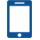white mobile phone
