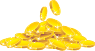 pile of golden coins